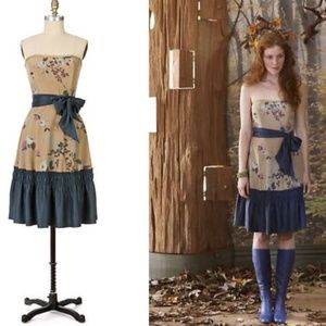 🌟Rare🌟 Anthro Tabitha Winter Flame Dress